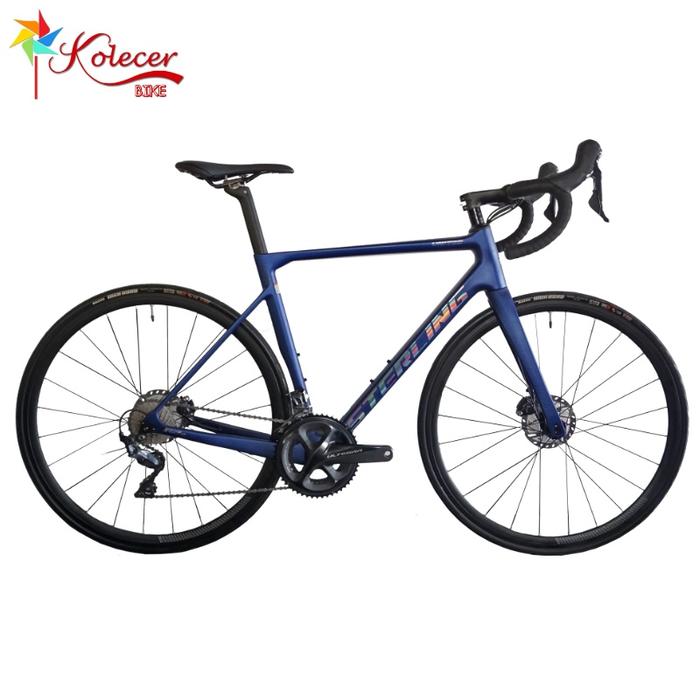 Gambar United Sterling R2 Disc Carbon Road Sepeda Balap Ultegra Blue Biru - 50 dari Kolecer Bike undefined Tokopedia