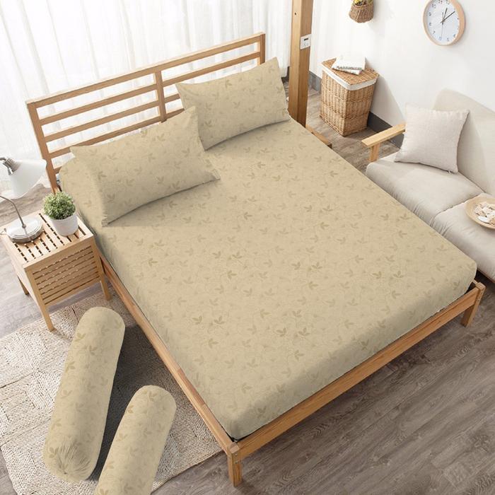 Gambar Sprei 160 Queen Embossed Edition Kintakun Dluxe Microfiber 5in1 - Biscotti dari Kamar Rumahku undefined Tokopedia