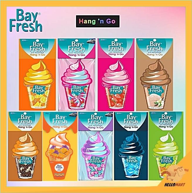 Gambar ORIGINAL Bayfresh Hang N' Go / Bay Fresh Pengharum Ruangan & Mobil - Dark Ice dari HelloMartID undefined Tokopedia