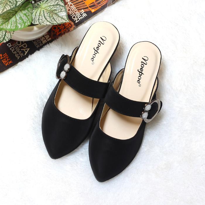 Gambar Sepatu Heels Wanita Noepoe NH01 - Hitam, 37 dari Noepoe Shoes undefined Tokopedia