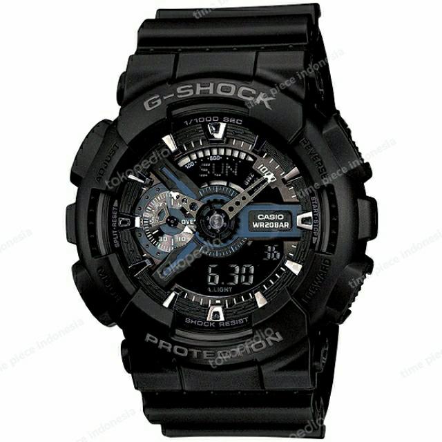 Gambar CASIO G-SHOCK GA-110-1B / GSHOCK GA110 ORIGINAL & BERGARANSI dari Timepieceindonesia undefined Tokopedia