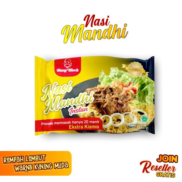 Gambar nasi mandhi instan dari BumbuRempahBangMoch undefined Tokopedia