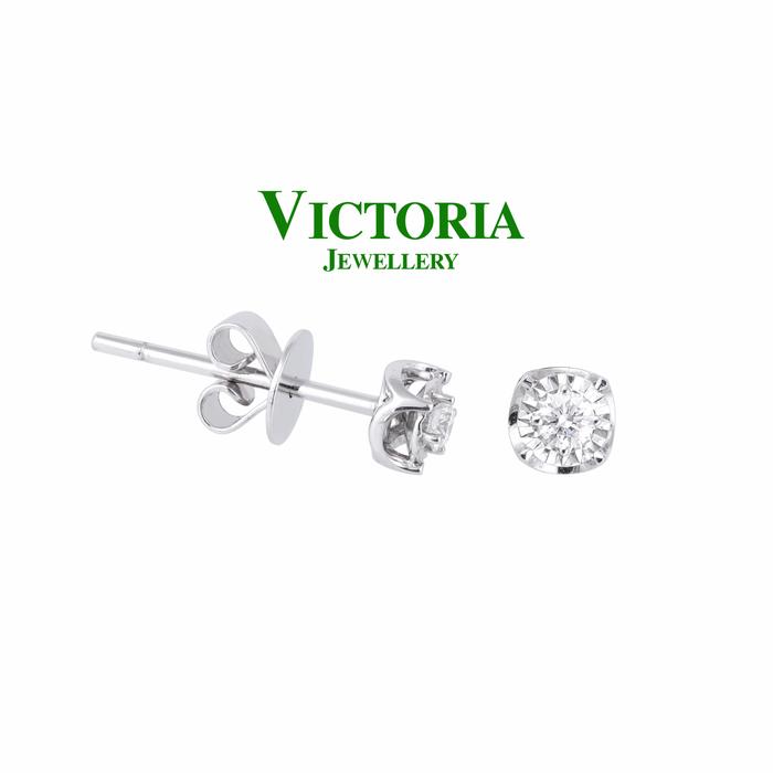 Gambar Anting Berlian VER588560 Victoria Jewellery - Rose gold dari Victoria Jewellery Online undefined Tokopedia