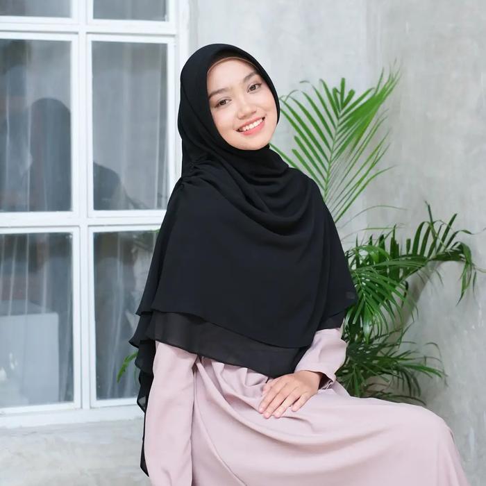 Gambar Arimbi Nonpad 1 - Black, Compact dari ashascarf undefined Tokopedia