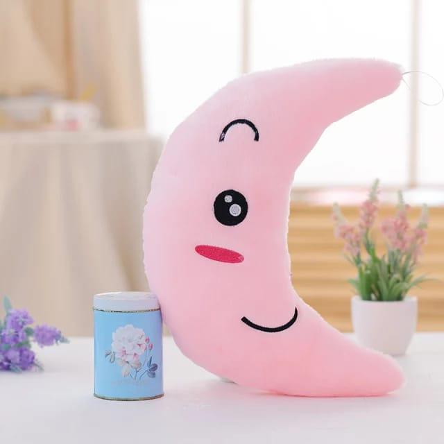 Gambar Boneka Bantal Bulan Led Bisa Menyala Hiasan Kamar Tidur - Bulan Pink dari Faths Negara Boneka undefined Tokopedia
