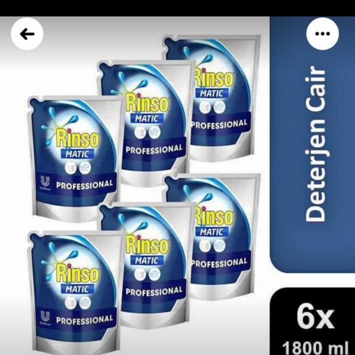Gambar rinso matic 1.8 liter dari Maju Jaya Makmur undefined Tokopedia