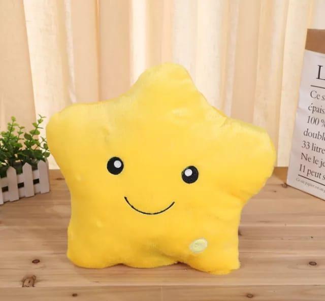 Gambar Boneka Bantal Bintang Tidur Nyala LED - Bintang Kuning dari Faths Negara Boneka undefined Tokopedia