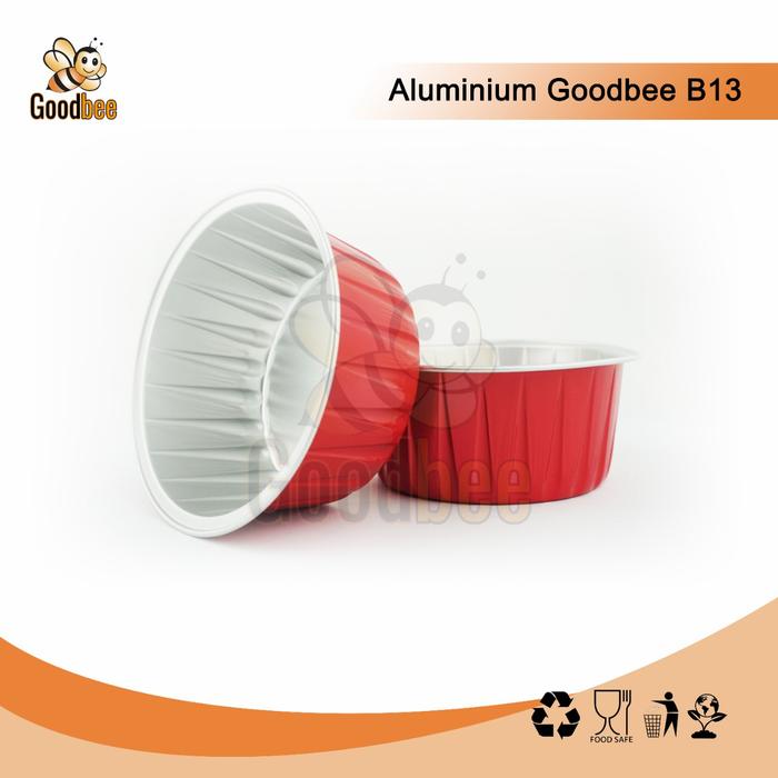 Gambar Goodbee Aluminium Baking Cup B13 - 130ml - Merah dari BCA AKSESORIS undefined Tokopedia