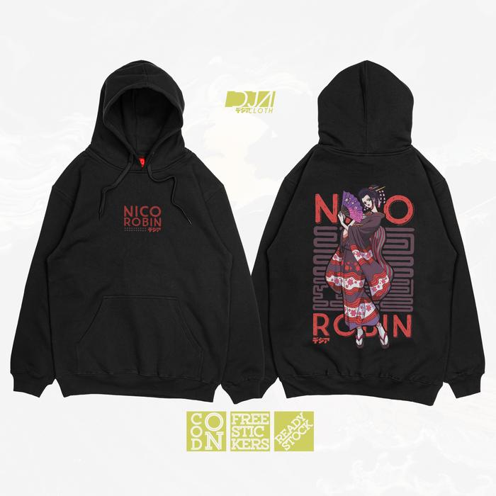 Jual HOODIE NICO ROBIN ONE PIECE SHP 