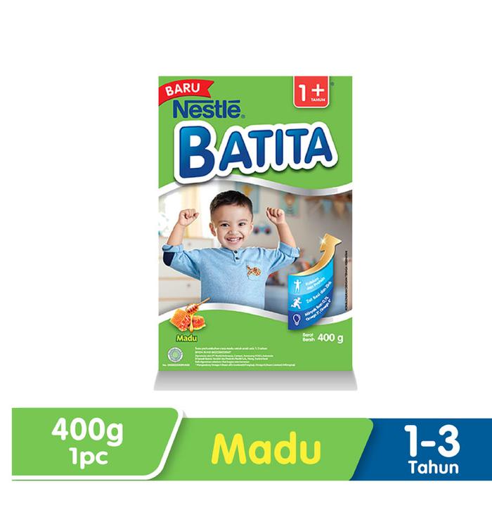 Gambar Susu Formula Anak Nestle BATITA 1+ / DATITA 3+ - 400gr - MADU - BATITA 400 MADU dari Cemilan Yahud SBY undefined Tokopedia