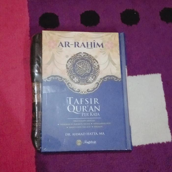 Gambar AlQur'an Ar-Rahim Tafsir Qur'an Perkata Ukuran A5 dari Toko Buku Melati undefined 4 Tokopedia