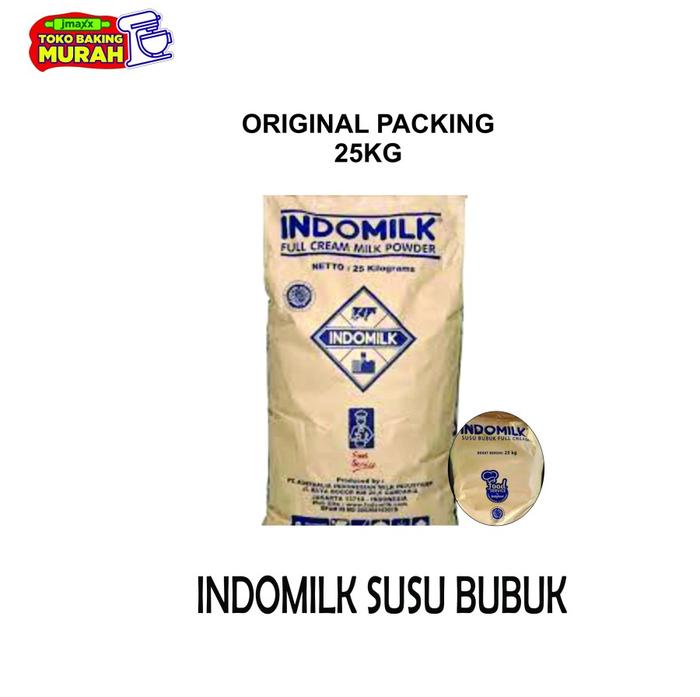Gambar INDOMILK SUSU BUBUK repack 500g bubble wrap dari jmaxxtokobakingmurah undefined Tokopedia