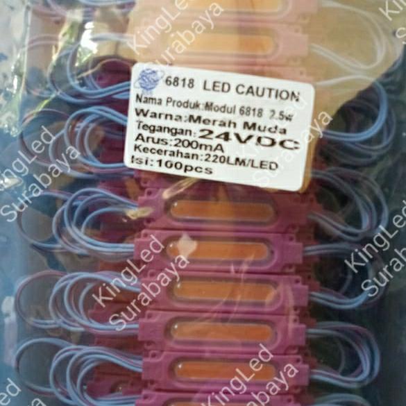 Gambar Lampu LED Modul 6818 COB 24v Module 24 Volt Warna - Merah Muda dari King LED Surabaya undefined Tokopedia