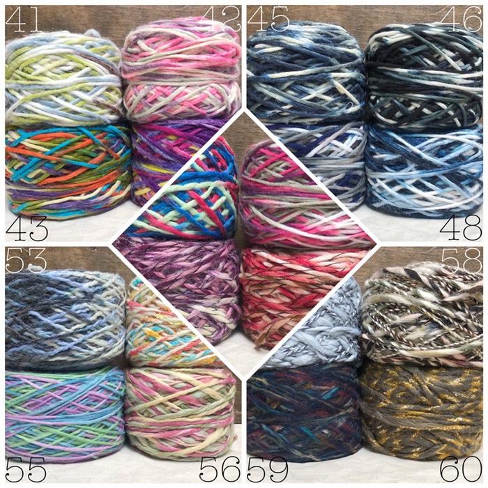 Benang Rajut Bulky Fancy Yarn 51-60 60