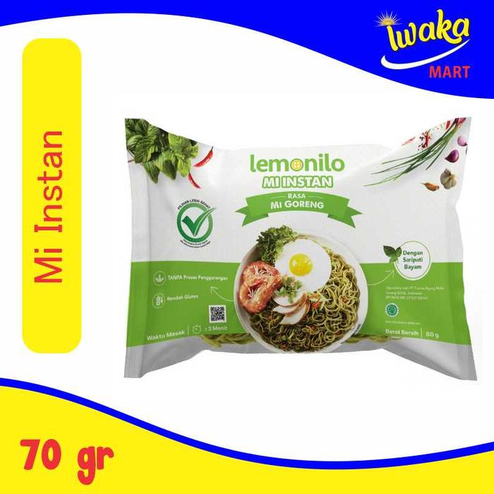 Gambar Lemonilo Mie Instan Kuah Alami Rasa Mi Goreng 70gram dari IWAKA MART GELOGOR CARIK undefined Tokopedia