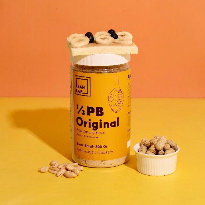 Jual Lean Lab Selai Kacang Bubuk 500 gr / Peanut Butter Powder - Kota ...