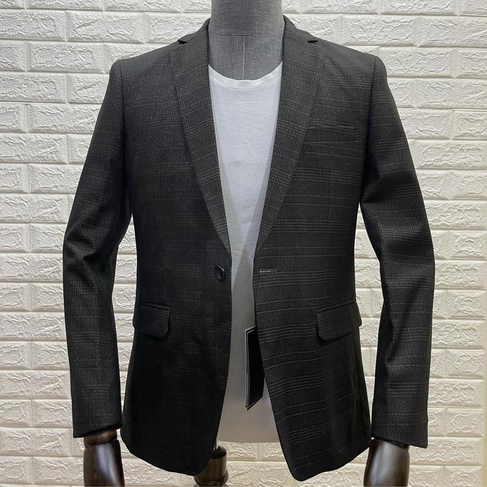 Gambar Slim Fit COGABANA Blazer Pria Single Front Button Single vent in Brown - Coklat/brown, 46/M dari NEXTLAND undefined Tokopedia