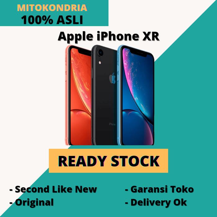 Gambar iPhone XR 64GB 128GB 256GB ALL WARNA - Second Like New - YELLOW, 64 gb dari Mitokondria undefined Tokopedia