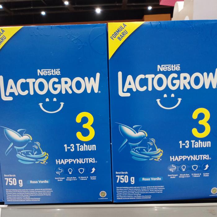 Gambar Lactogrow 3 (1-3 Tahun)750 gram dari mbitishop undefined Tokopedia