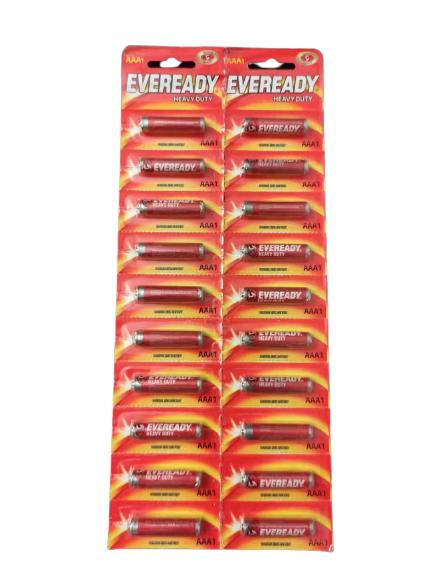 Gambar EVEREADY Heavy Duty AA A2 / AAA A3 Replacement Battery Baterai Remote dari Victoria Toys Jakarta undefined 5 Tokopedia