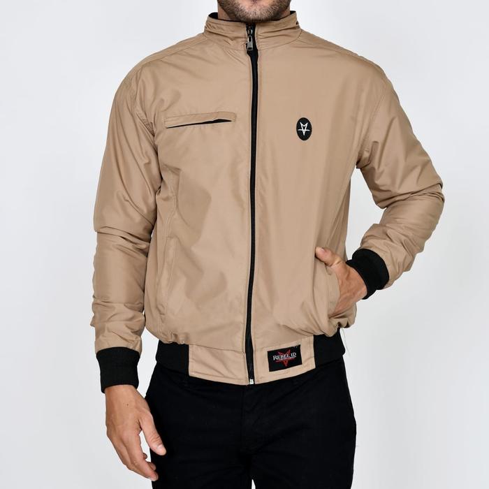 Gambar jaket waterproof original jaket pria jaket parasit terbaru - Moca, L dari bacloth zhop undefined Tokopedia