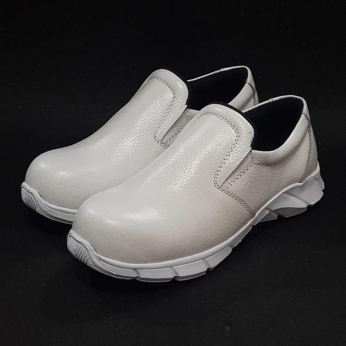 Gambar Sepatu Safety Putih Laboratorium - 45 dari Gerai AL-Hidayah undefined Tokopedia