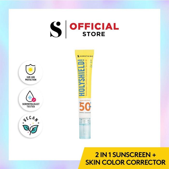 Gambar Somethinc Holyshield! Sunscreen Comfort Corrector Serum Glowing Up Sun - SunscreenSrm15 dari Cosmetici undefined Tokopedia