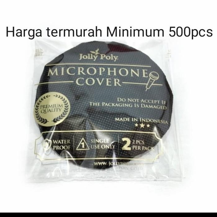 Gambar sarung microphone 500pcs / cover mic sekali pakai / sarung mic cover - Hitam dari LKKSTORE undefined Tokopedia