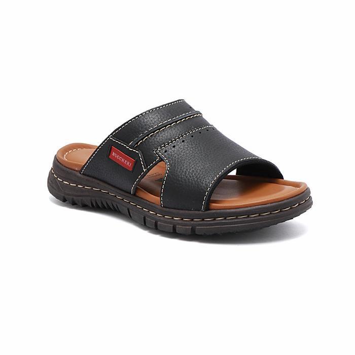 Gambar BUCCHERI - Sandal Pria Ante / PS1051 - Hitam, 41 dari shopline_cikampek undefined Tokopedia