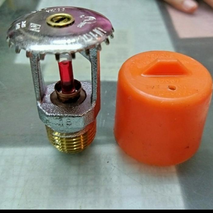 Gambar Sprinkle sprinkler pendent sensor api head apar alat pemadam kebakaran - atas dari tbandalas undefined Tokopedia