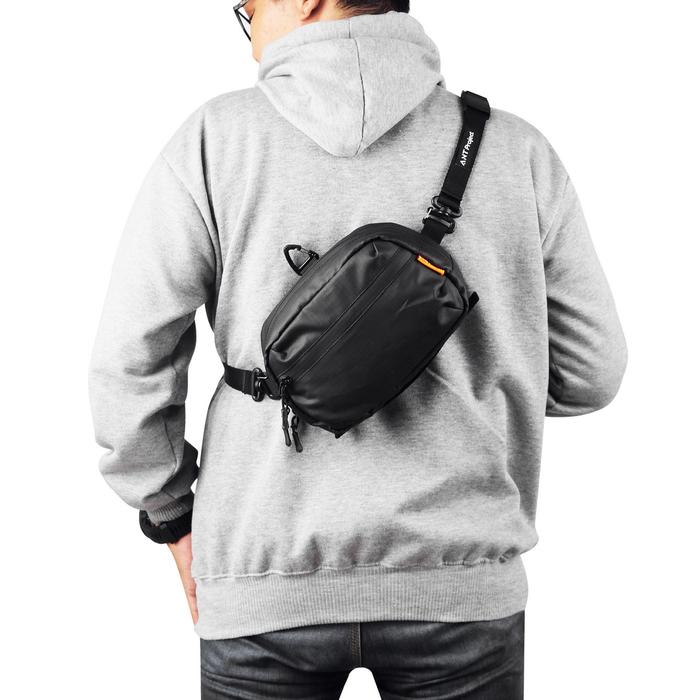 Gambar ANT PROJECT - Waist Bag Pria DRY Black 3 in 1 Waterpfroop - Hitam dari ANT Project undefined Tokopedia
