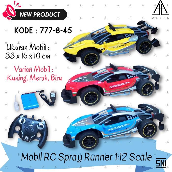 Jual Mainan Anak Mobil Rc Spray Runner 
