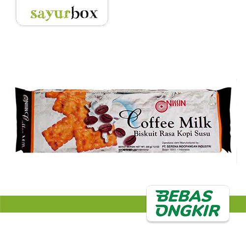 Gambar Nissin Biksuit Coffee Milk 200 gram Sayurbox dari Sayurbox undefined Tokopedia