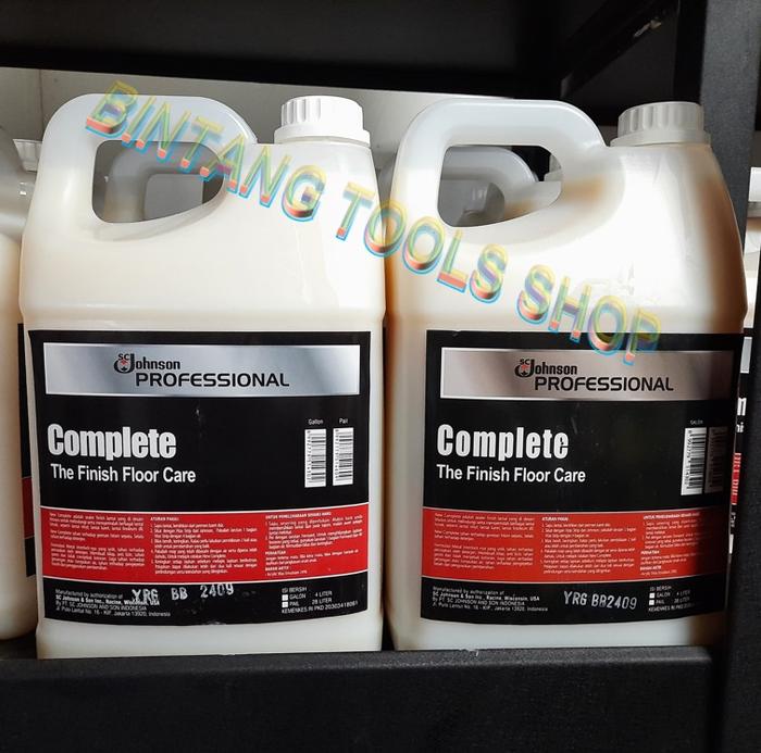 Gambar Johnson New Complete 4Liter Finish Floor Care Sealer Kilap Tidak Licin dari BINTANG TOOLS SHOP undefined Tokopedia