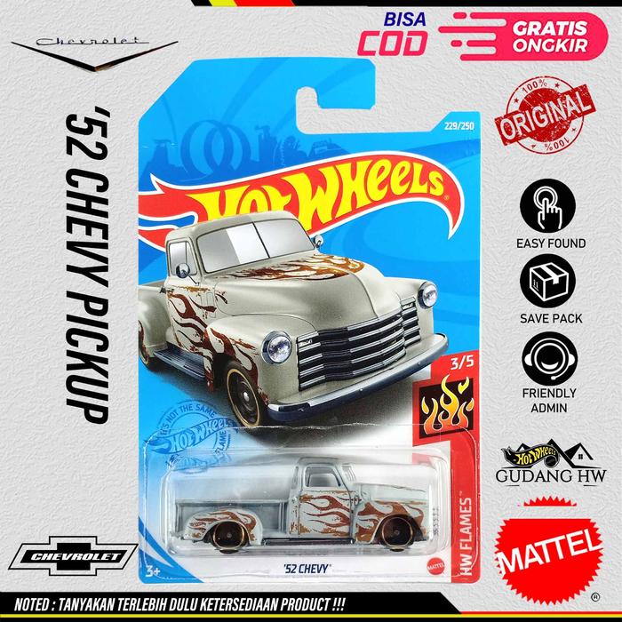 HOT WHEELS HOT ITEM LOT N 2021 52 CHEVY