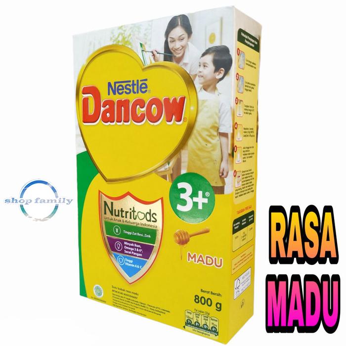 Gambar DANCOW NUTRITODS 3+ 800GRAM - madu dari shop familly undefined Tokopedia