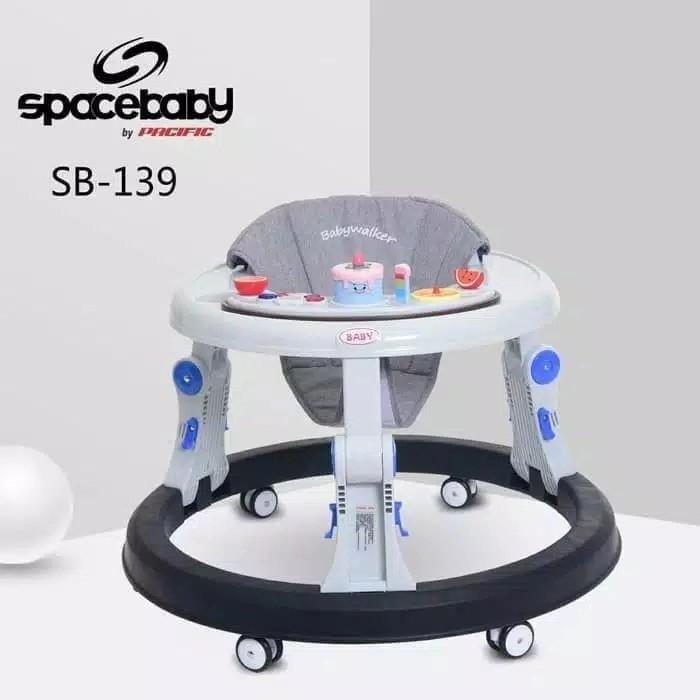 Gambar Baby Walker SPACE BABY SB139 Pacific Alat Bantu Jalan Bayi Garansi SNI dari Sepeda dan Motor Listrik undefined 5 Tokopedia