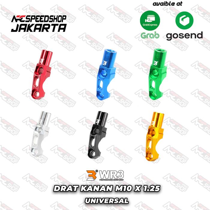 Gambar Mirror Holder / Dudukan Spion WR3 Universal - Varian dari Arcspeedshop Jakarta undefined Tokopedia