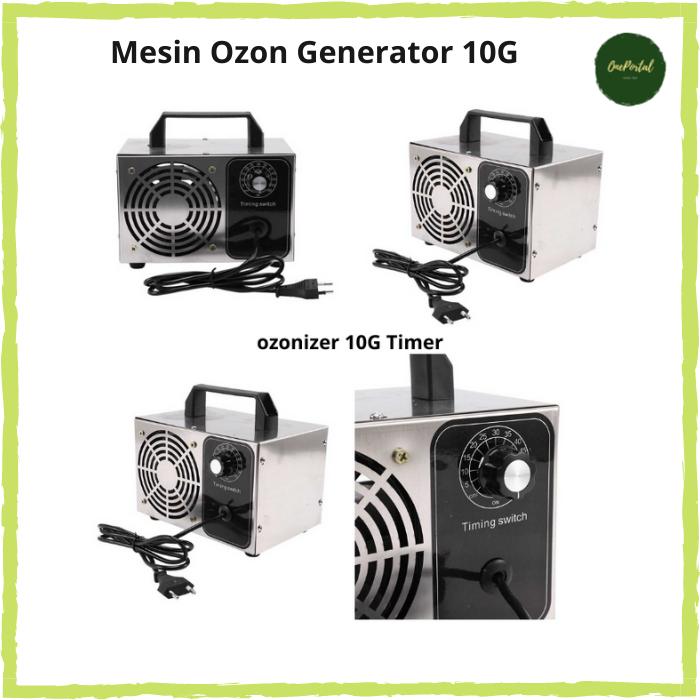 Gambar Mesin Ozone Generator Ozon / Ozonizer Sterilizer Purifier Ruangan - 10G Timer dari OnePortal undefined Tokopedia