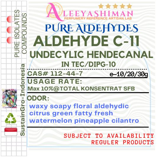 Gambar Aleeyashiman PURE SPRPWR ALDEHYDE-C11 UNDECYLIC HENDECANAL TECDIPG-10 - 10g dari SustainGro-Indonesia undefined Tokopedia
