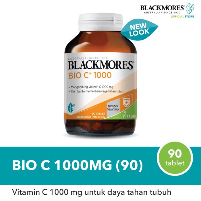 Gambar BLACKMORES - Bio C 1000mg | Vitamin C 1000 Kesehatan Daya Tahan Tubuh - Isi 90 Kapsul dari INTI MEDIKA STORE undefined Tokopedia