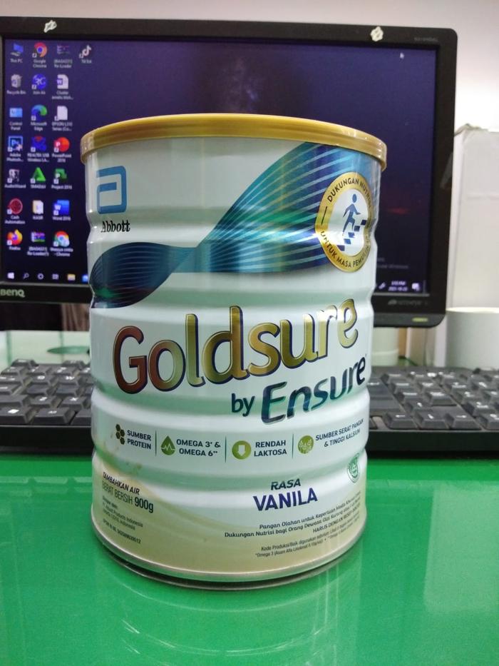 Gambar GOLDSURE BY ENSURE RASA VANILA ISI 900g dari Vitaminmurahdotcom undefined Tokopedia