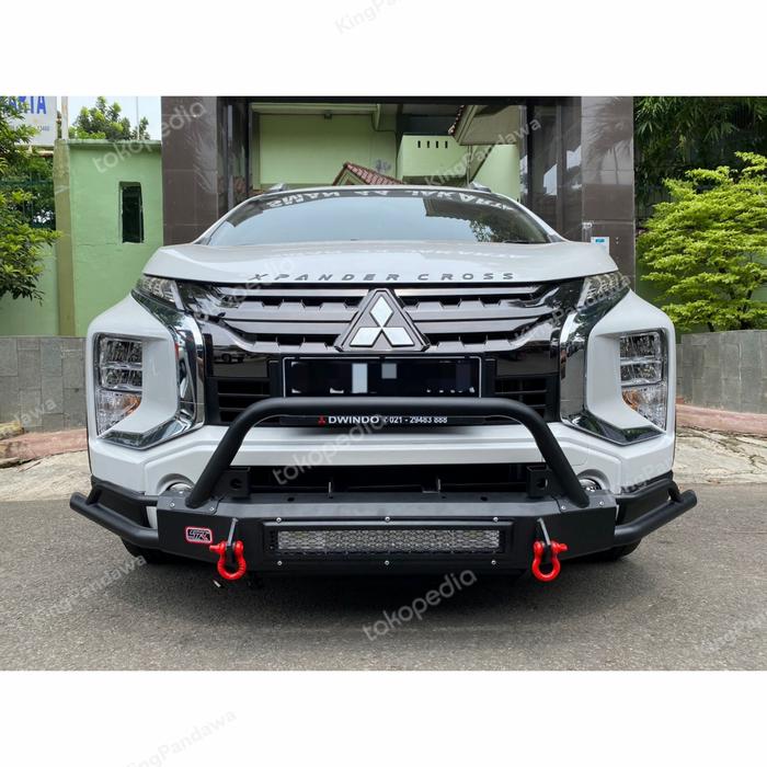 Jual TANDUK DEPAN BUMPER BESI MITSUBISHI XPANDER CROSS RHINO GUARD