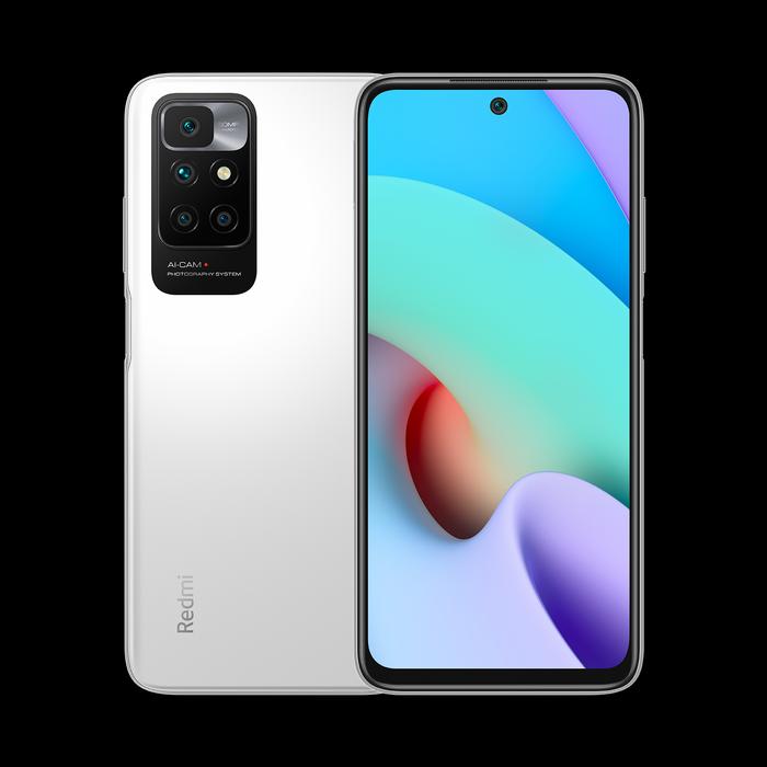 Gambar (New Product) XIAOMI REDMI 10 2022 4GB+64GB [Prosessor Helio G88]White - Pebble White dari R&J Cellular undefined Tokopedia