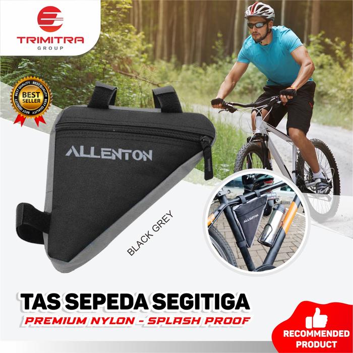 Gambar Tas Sepeda Allenton Universal Murah / Tas Sepeda Multifungsi - Abu-abu dari Trimitra Group undefined 5 Tokopedia