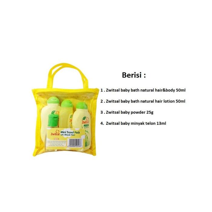 Gambar sabun dan shampoo bayi zwitsal - mini travel pac dari Toko Jeejee undefined Tokopedia