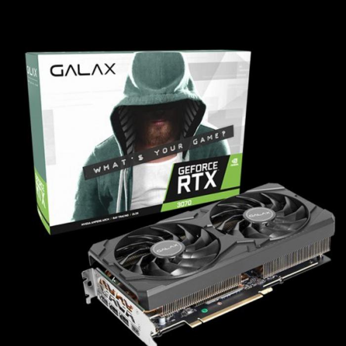 Jual VGA Nvidia GALAX RTX 3070 8GB DDR6 (1-CLICK OC) DUAL FAN