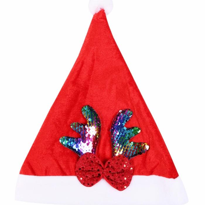 Gambar Topi Natal Tanduk Rusa Gliter Manik Kostum Christmas Santa Hat Murah - MANIK RAINBOW dari MadisonShop undefined Tokopedia