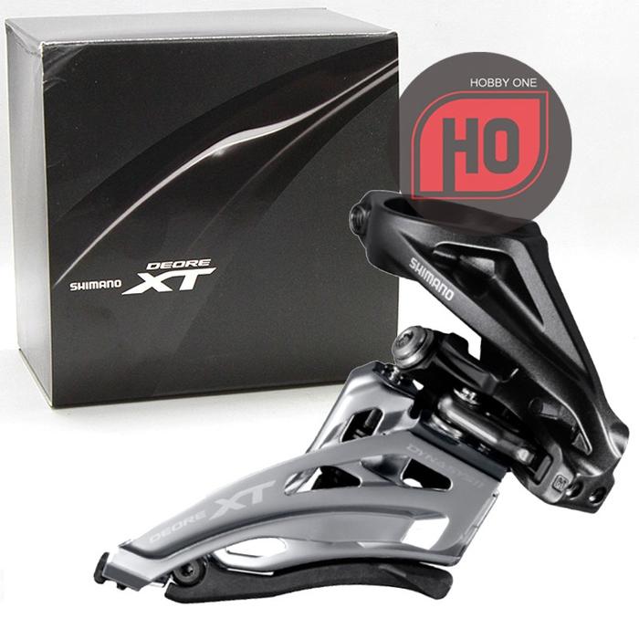 Shimano Xt Fd-m8020 -E Dérailleur Avant 2x11 - Type E - Pour VTT Et Randonnée Dérailleur Grandes Roues VTT