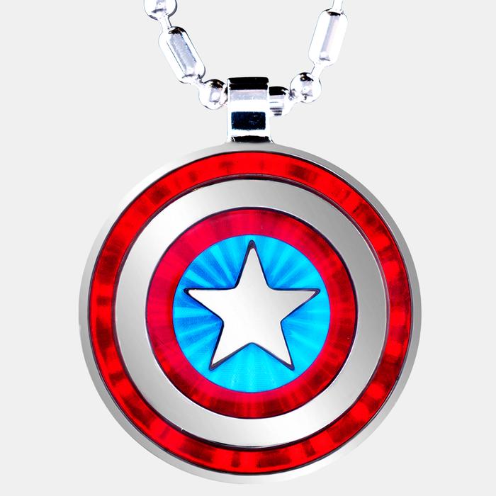 Gambar Kalung Kesehatan Pendant MARVEL CAPTAIN AMERICA - MCI (100% Original) dari Team99 MCI undefined Tokopedia